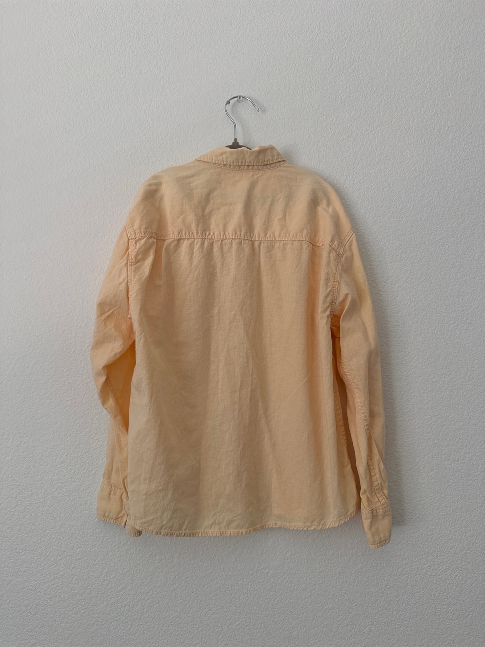 Zara Kids Light Peach Button-Up Shirt - Picture 2 of 2